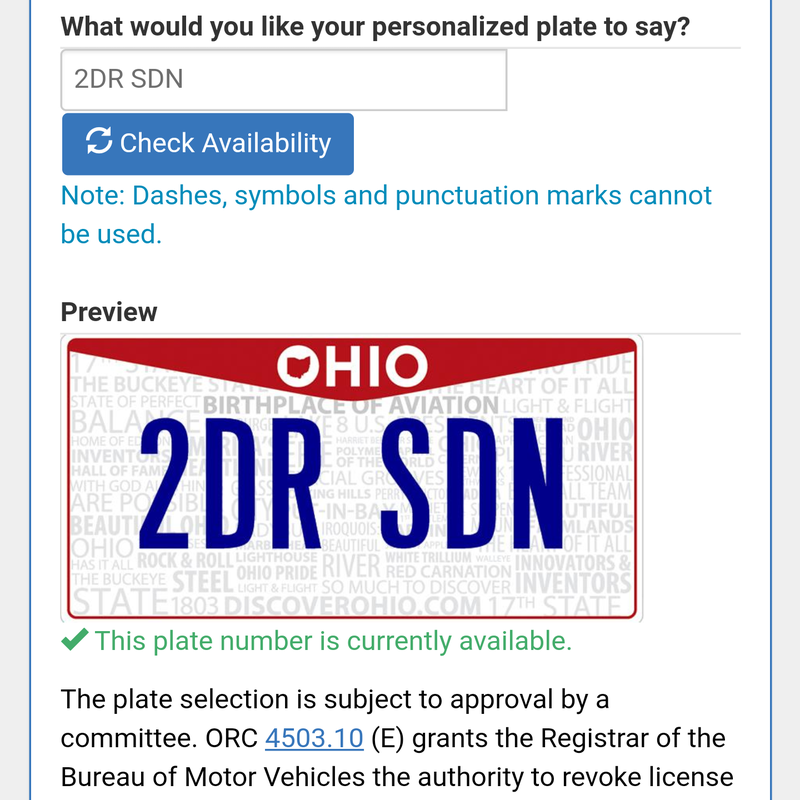 Illustration for article titled Oppopinion: Vanity Plates